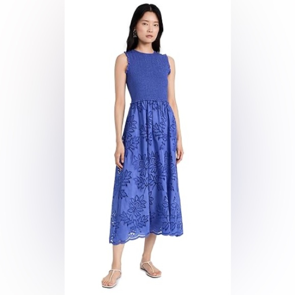 Shoshanna Roberta Dress -‎ Amparo Blue Dress NWT size 10